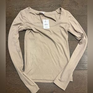 Cotton on scoop neck long sleeve